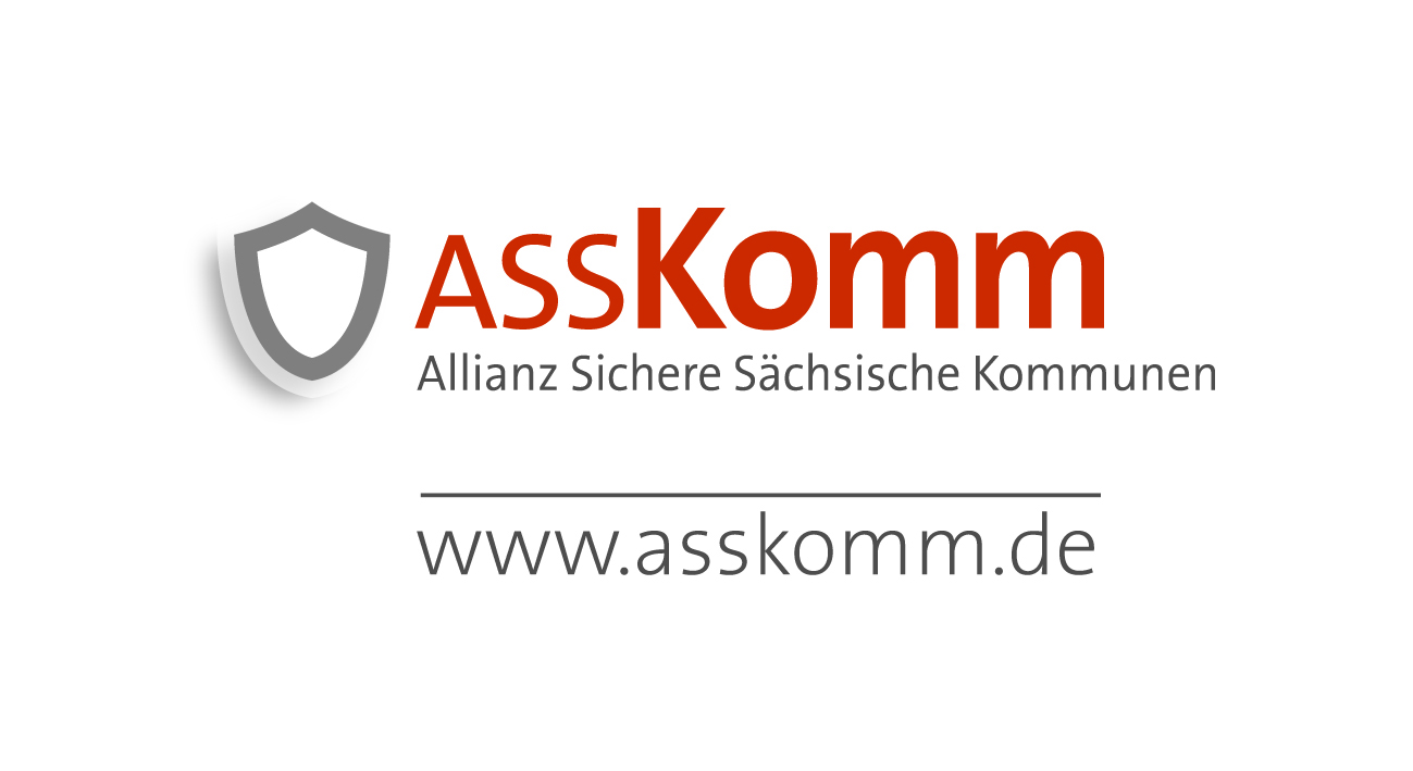Logo der Allianz Sichere Sächsische Kommunen (ASSKomm)